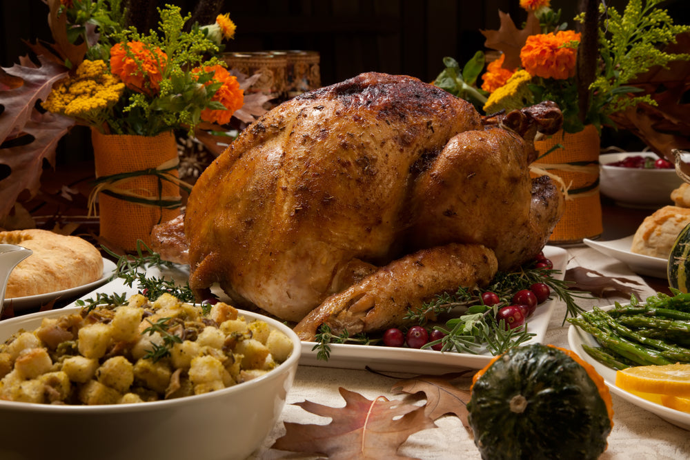 A deep-fried turkey