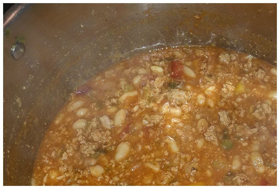 white bean creole chili