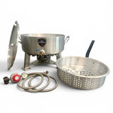 18 QT Fish Fryer / Brazier Powered Pot