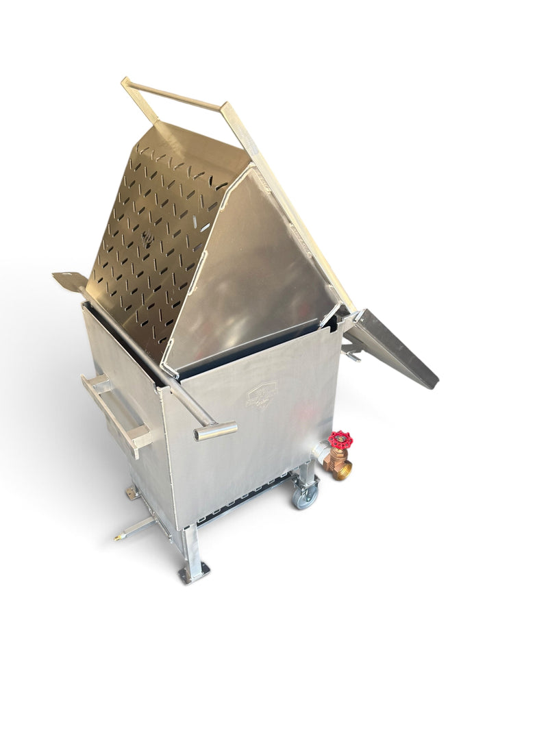 40 Gallon / 160 Quart Powered Seafood/Crawfish Cooker (Flip Basket)