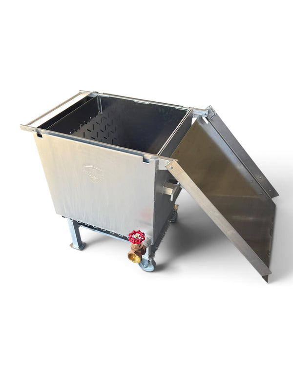 40 Gallon / 160 Quart Powered Seafood/Crawfish Cooker (Flip Basket)