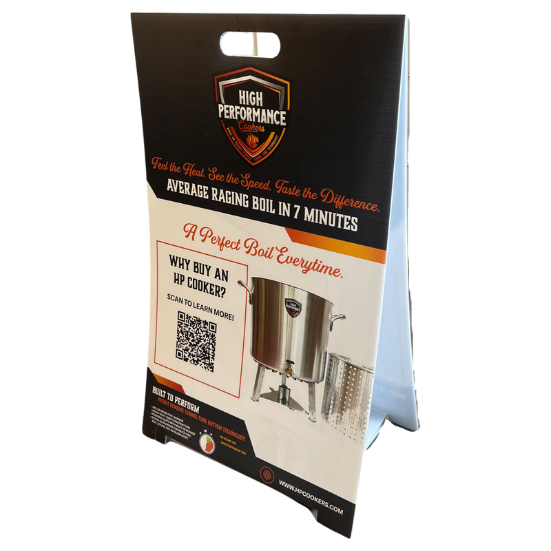 Self Standing Floor Pop Up Display