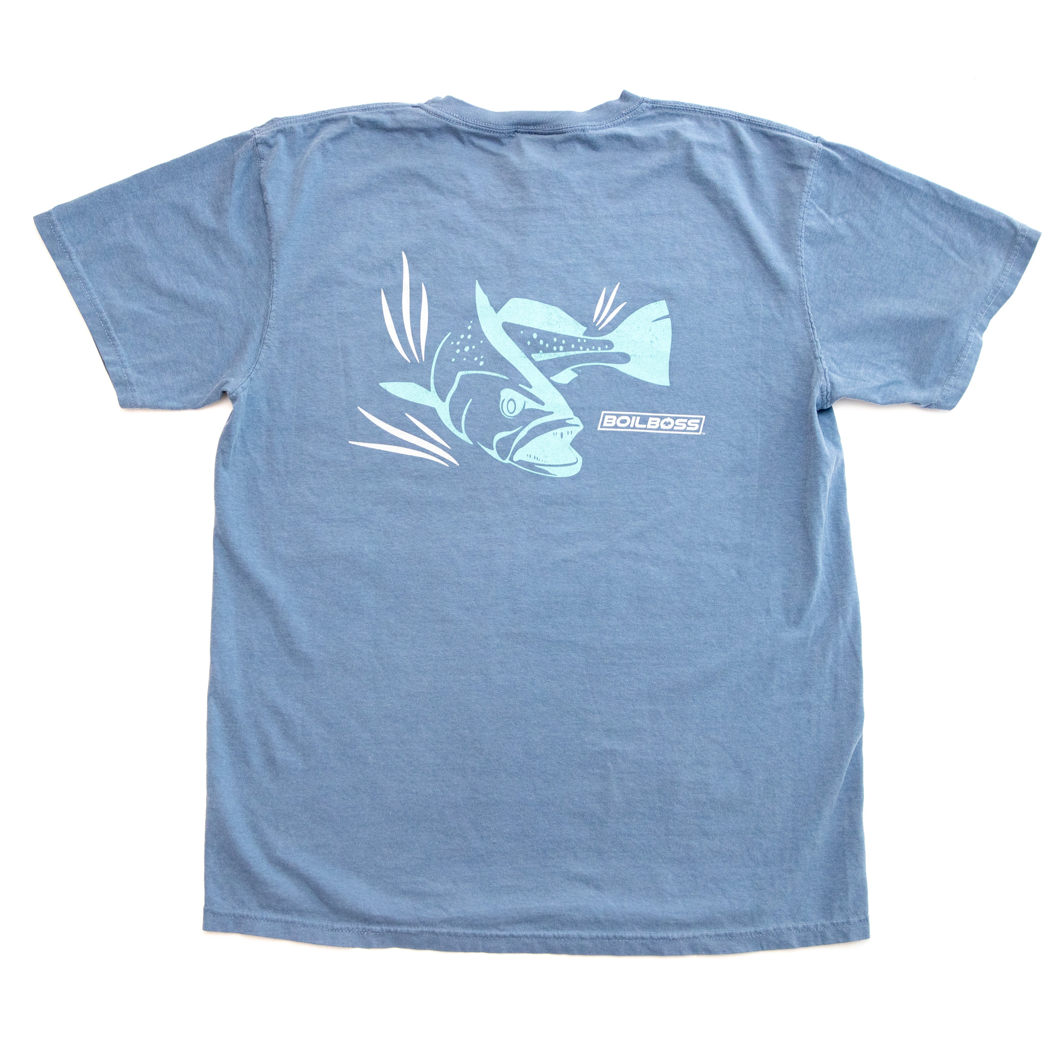 Light Blue Fish Tee