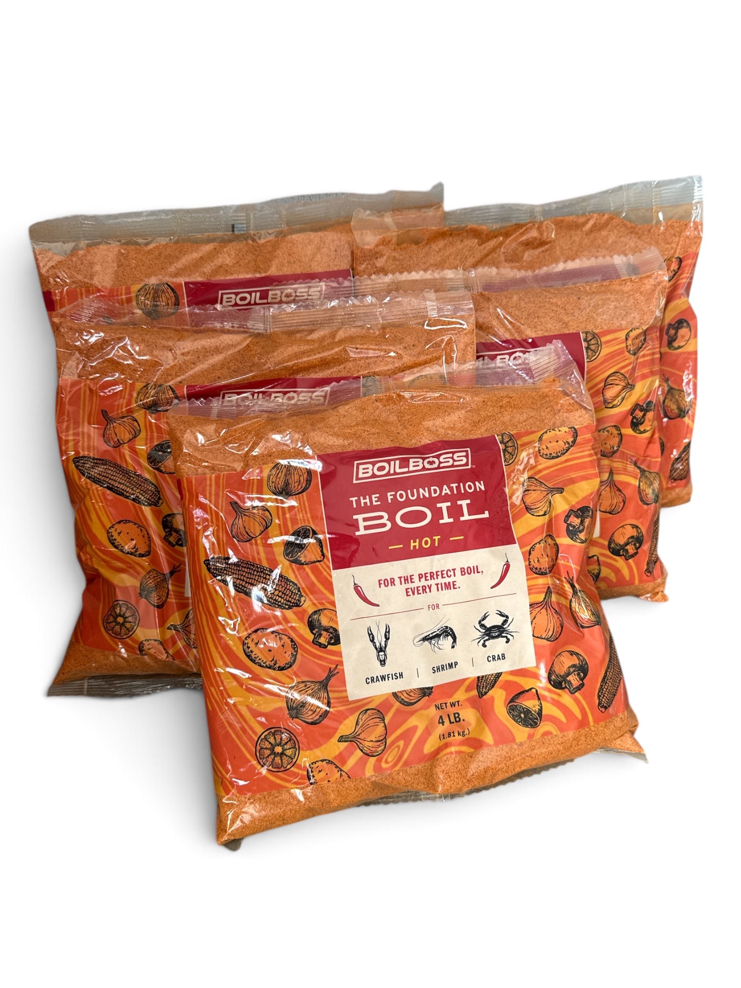Boil Boss - Foundation Boil Seasoning - 20 lb Bulk (5 - 4lb bags) 25% Savings