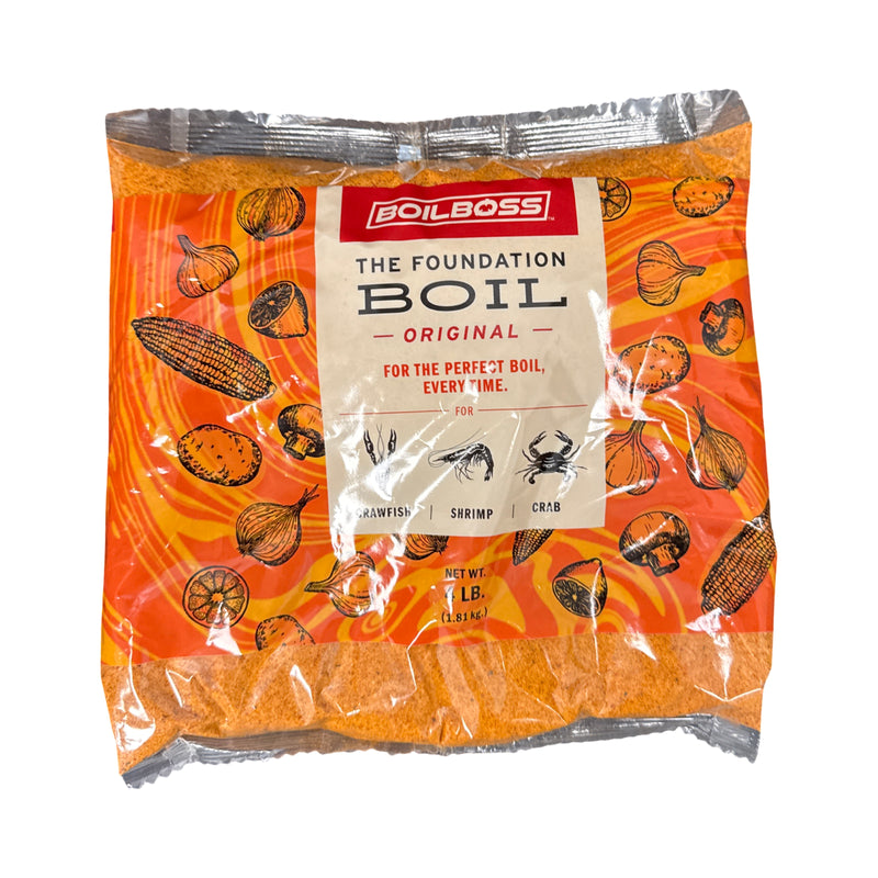 Boil Boss - Foundation Boil Seasoning - 20 lb Bulk (5 - 4lb bags) 25% Savings