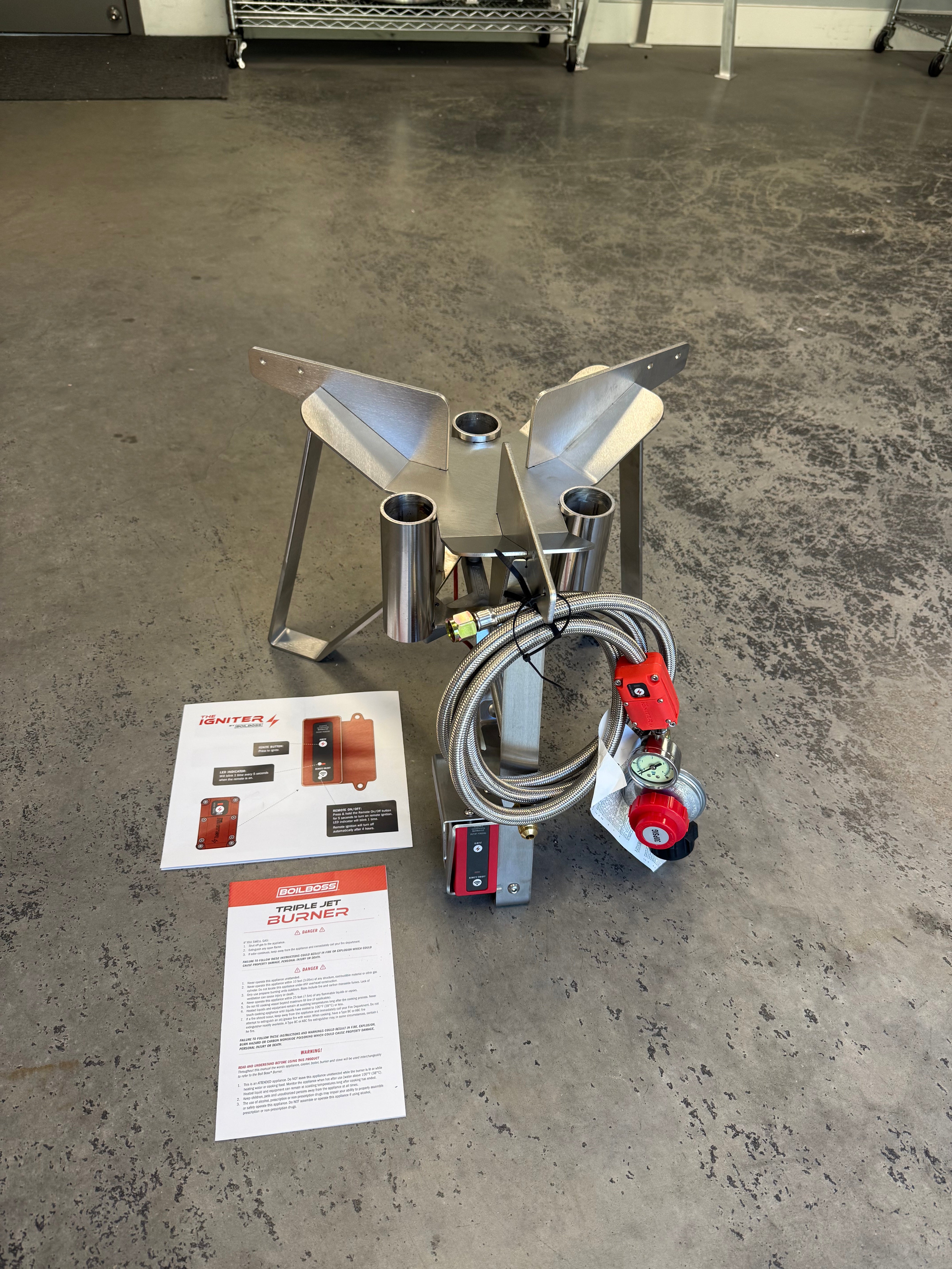 Boil Boss Triple Jet Burner