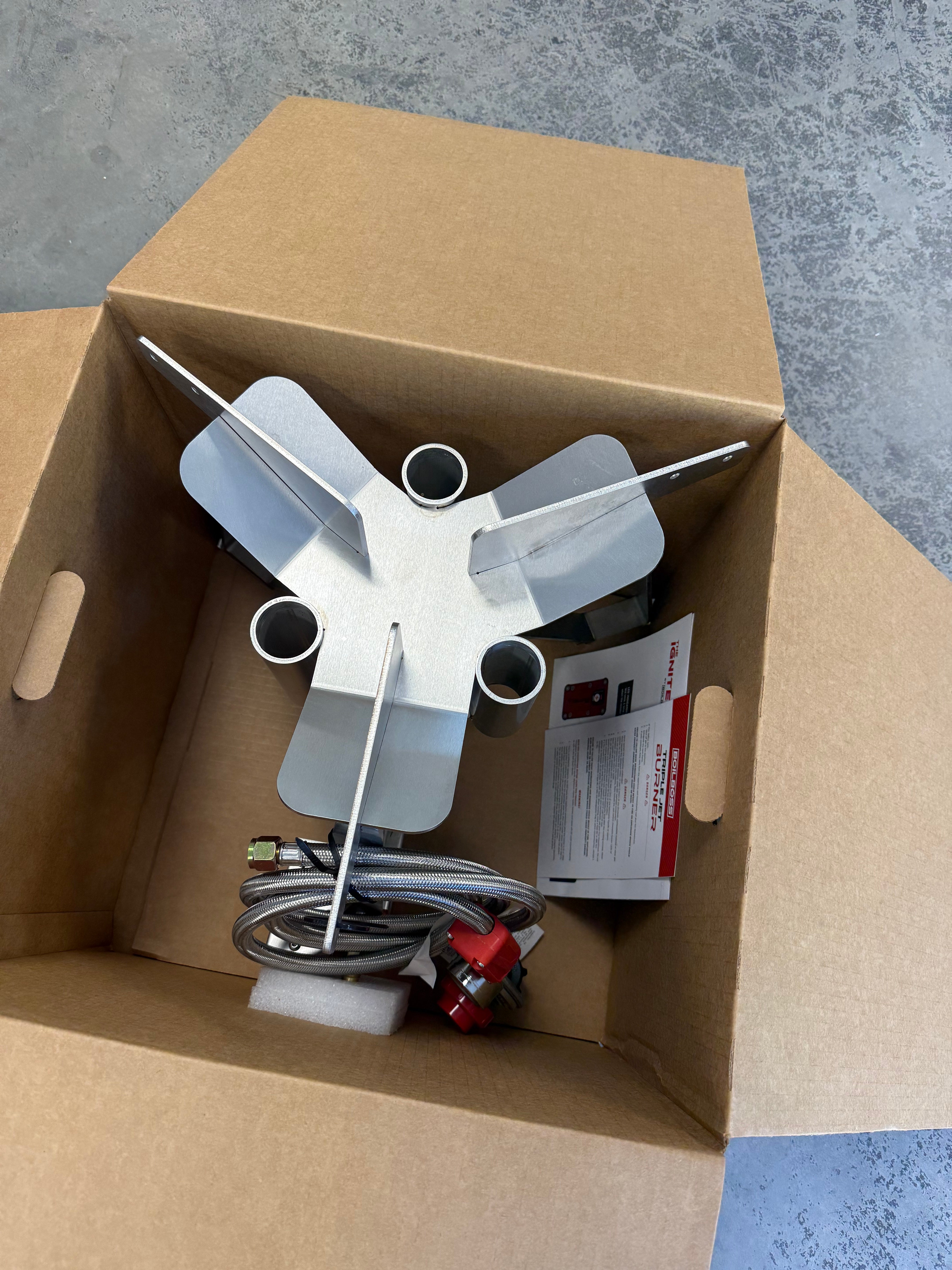 Boil Boss Triple Jet Burner