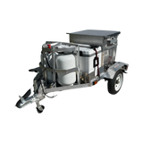 Pull-behind cooker trailer