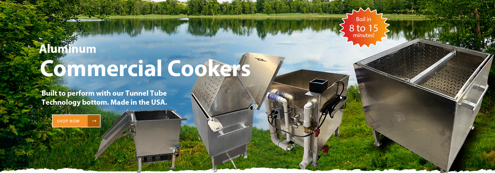 Boiling Pots and Equipment Products - cajunwholesale