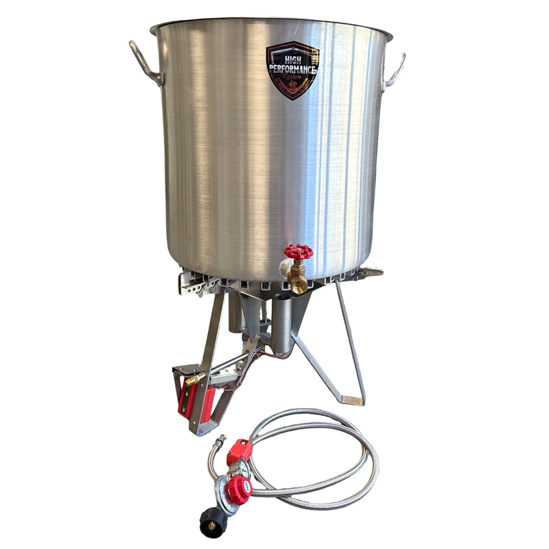 Platinum Boiling Bundle - Performance Stock Pot with Triple Jet Burner and Electronic Ignition ($115 Savings)