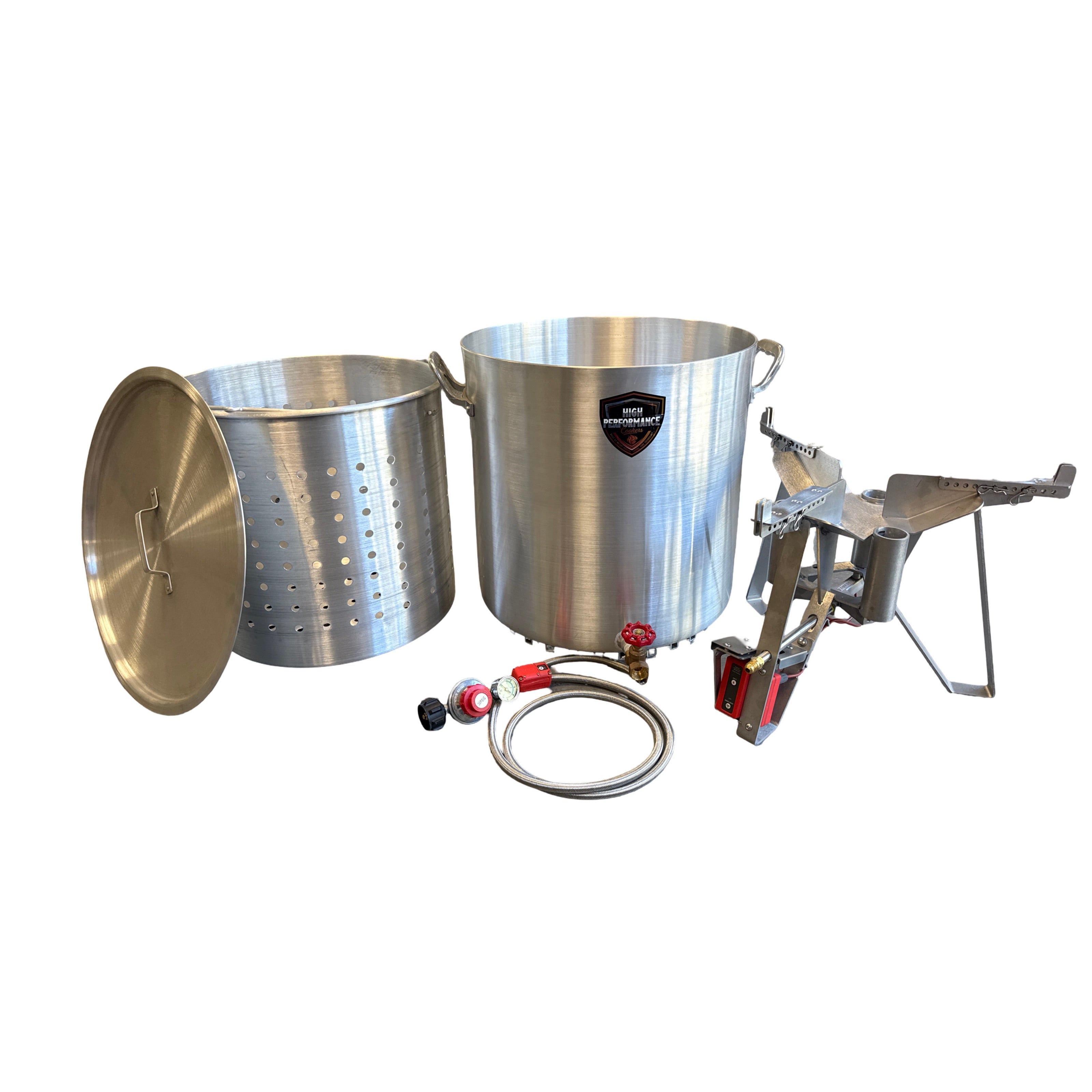 Ultimate Boiling Bundle - Performance Stock Pot with Boil Boss Triple Jet Burner
