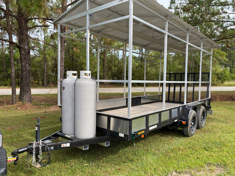 Custom Cooking Trailer
