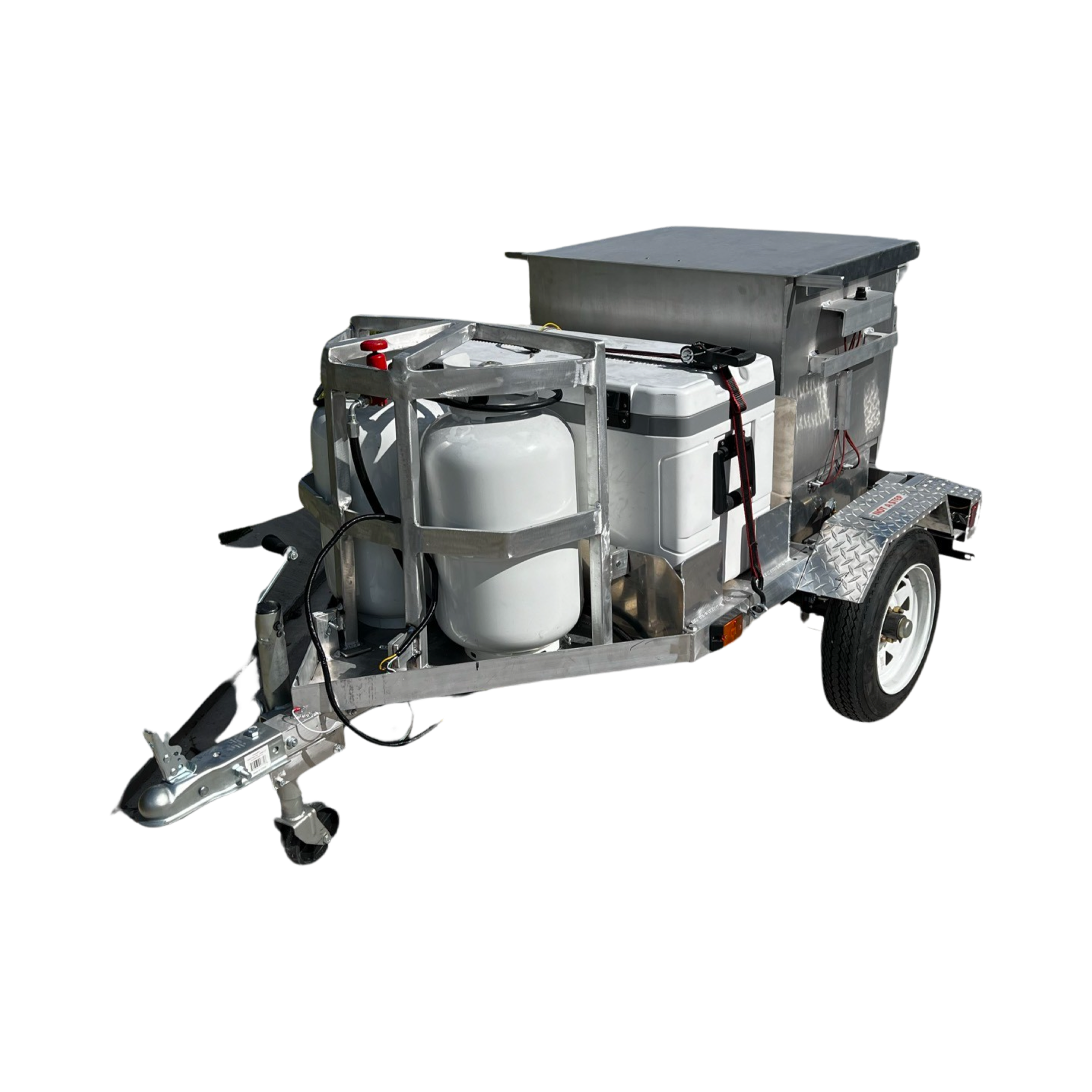 Pull Behind Trailer Package - 60 Gallon High Performance Commercial Seafood Cooker