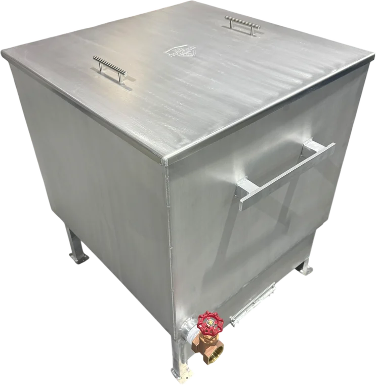 120 gallon commercial seafood boiler