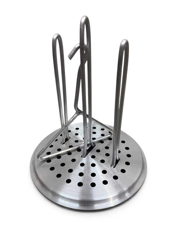60 Qt Dual Turkey Fryer Pot With Drain Valve / Lid & Turkey Rack