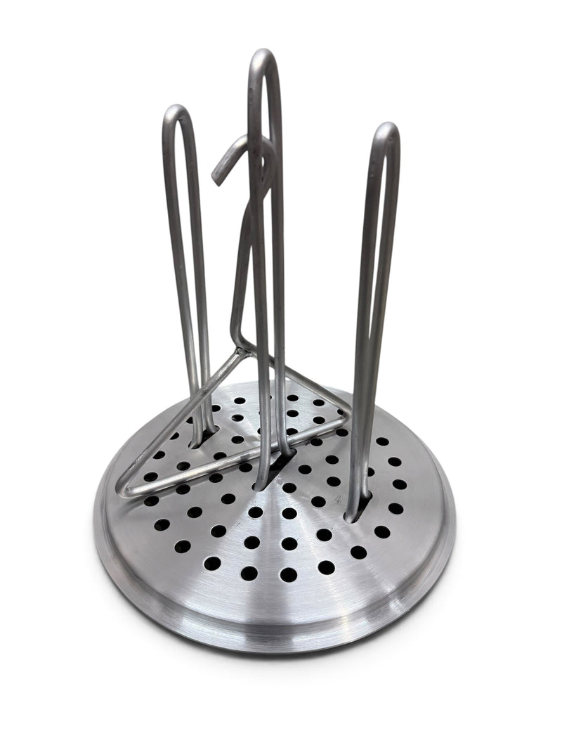 60 Qt Dual Turkey Fryer Pot With Drain Valve / Lid & Turkey Rack