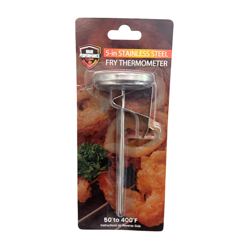 HPC 5-inch stainless steel fry thermometer