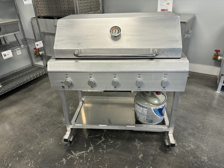 Predator rust-resistant grill in a commercial kitchen