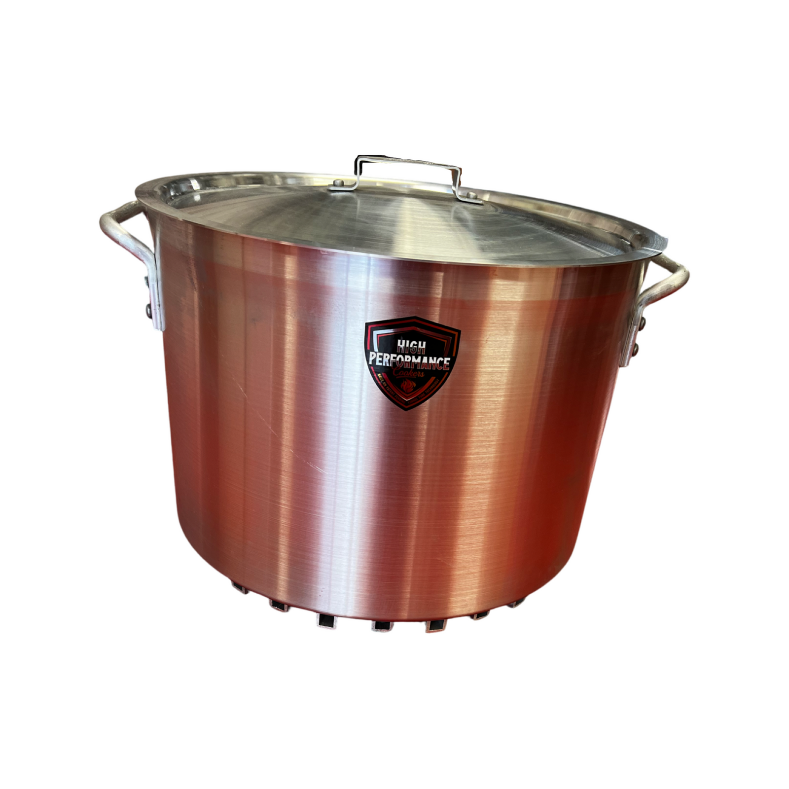 A sauce pot compatible with the cooker feet extension