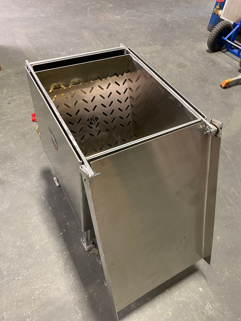 40 Gallon / 160 Quart Powered Seafood/Crawfish Cooker (Flip Basket)