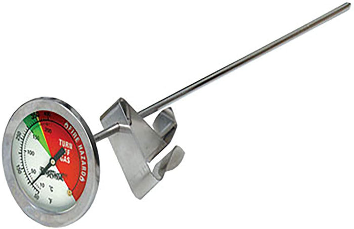 Stainless Steel Fry Thermometer - 5 in - Bayou Classic
