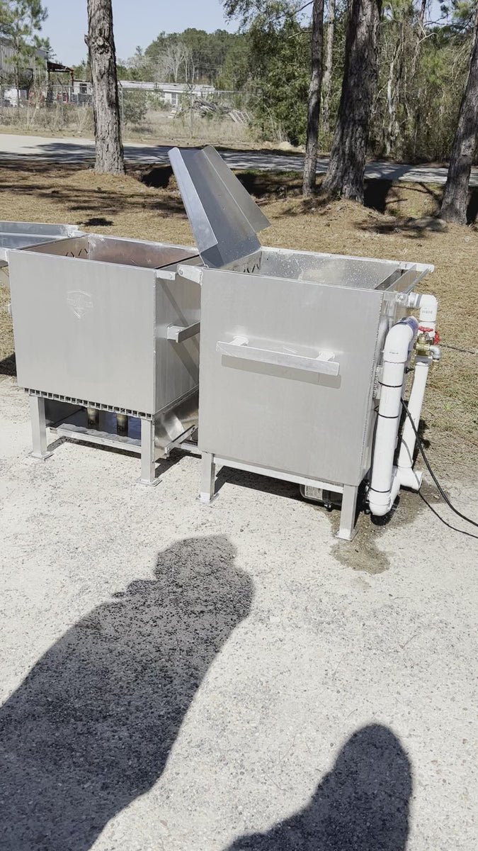 Crawcuzzi Automatic Crawfish Cleaner Crawfish Cleaning Machine