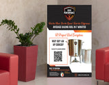Self Standing Floor Pop Up Display
