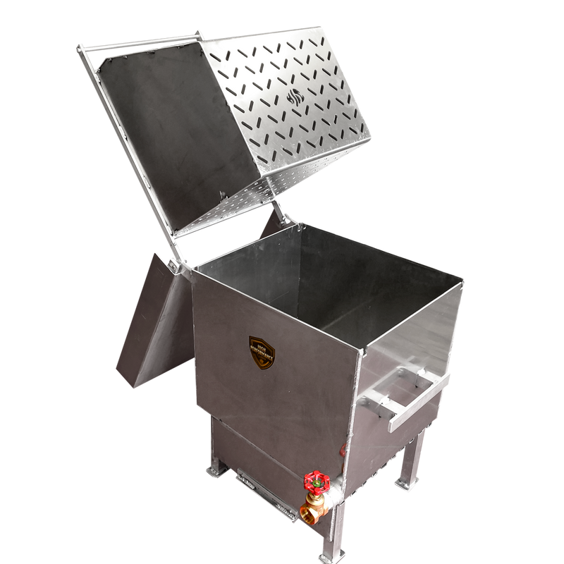 40 Gallon / 160 Quart Powered Seafood/Crawfish Cooker (Flip Basket)