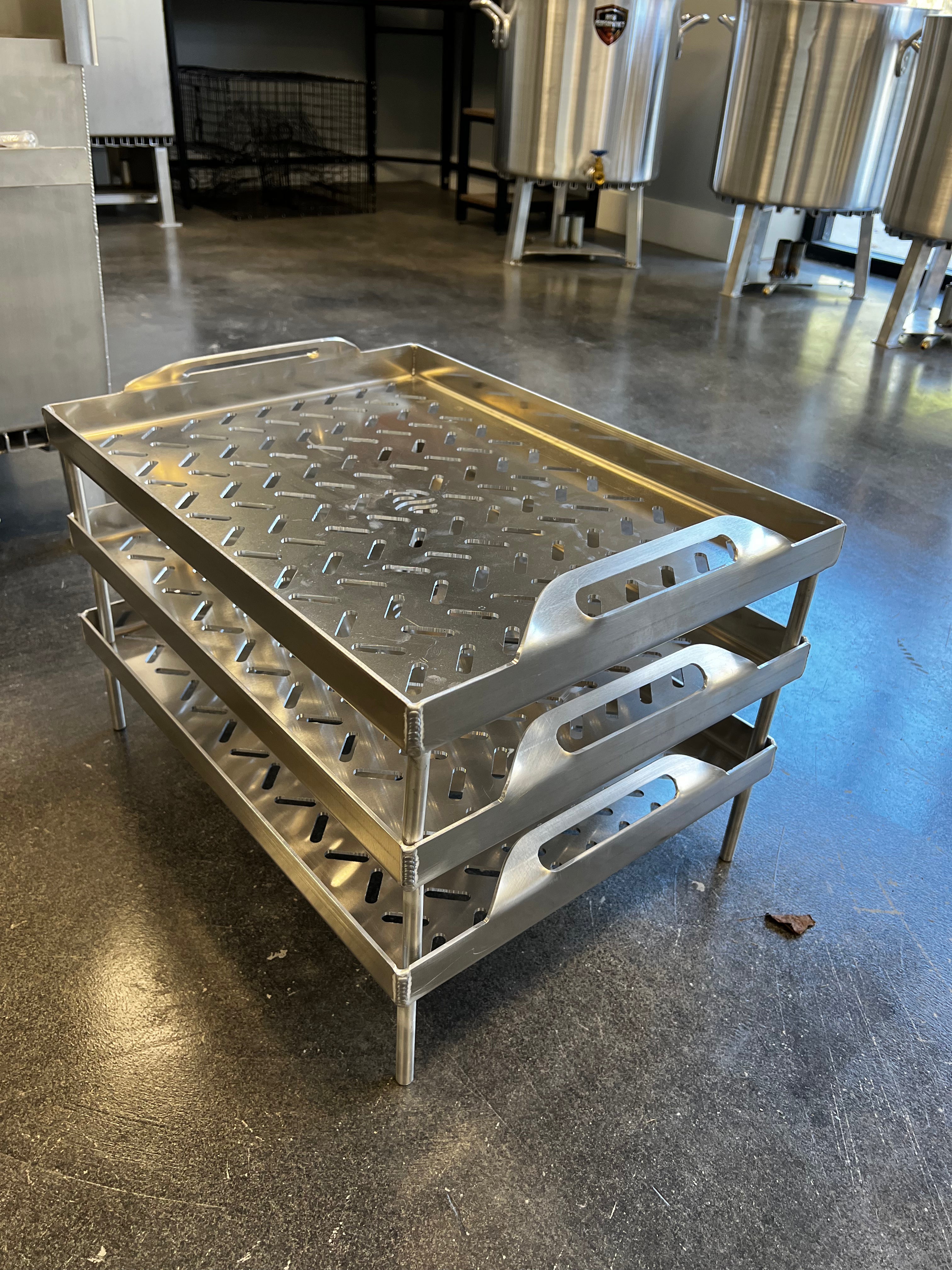 Shrimp Racks 100 QT Powered Commercial Seafood Rack Steamer – High Performance Cookers