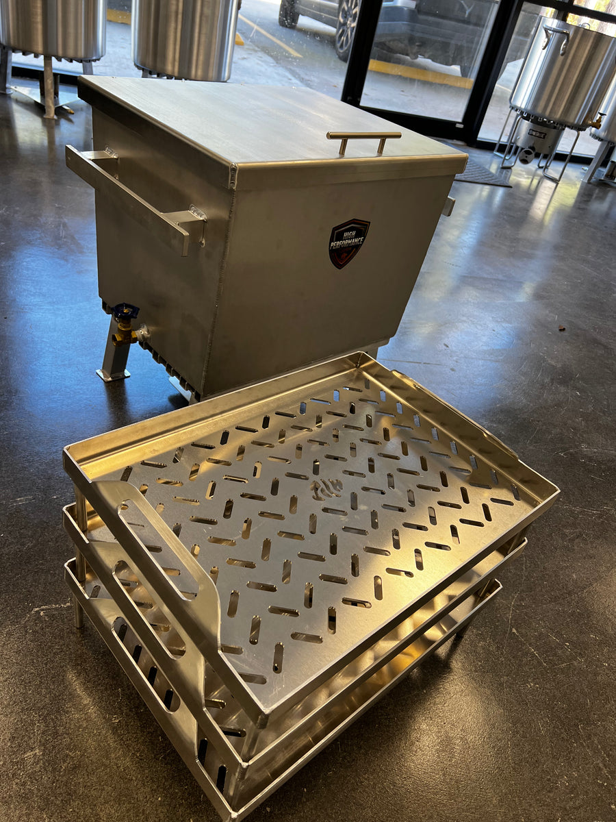 100 QT Powered Commercial Seafood Rack Steamer