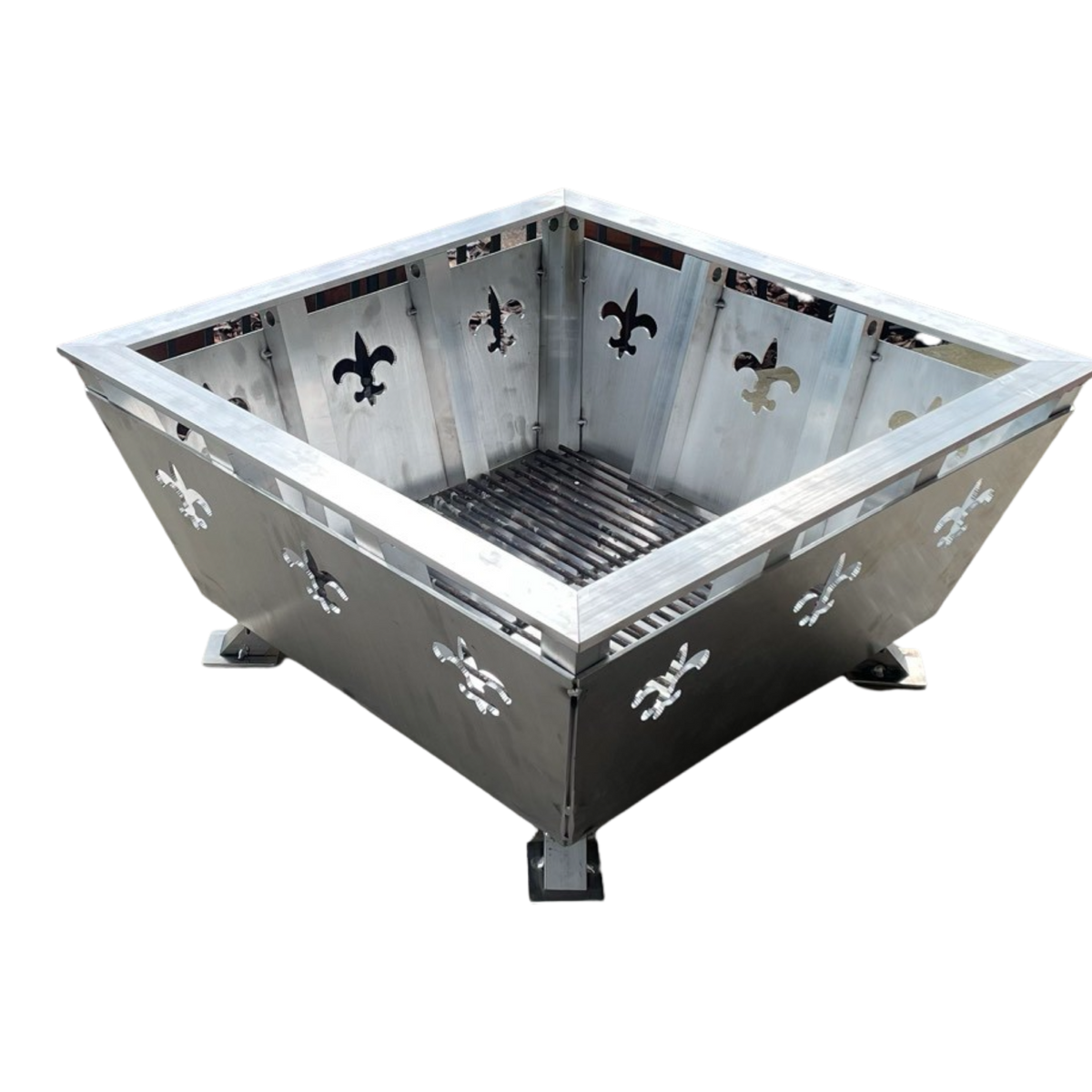 The Predator Aluminum Fire Pit Moveable Outdoor Fire Pit